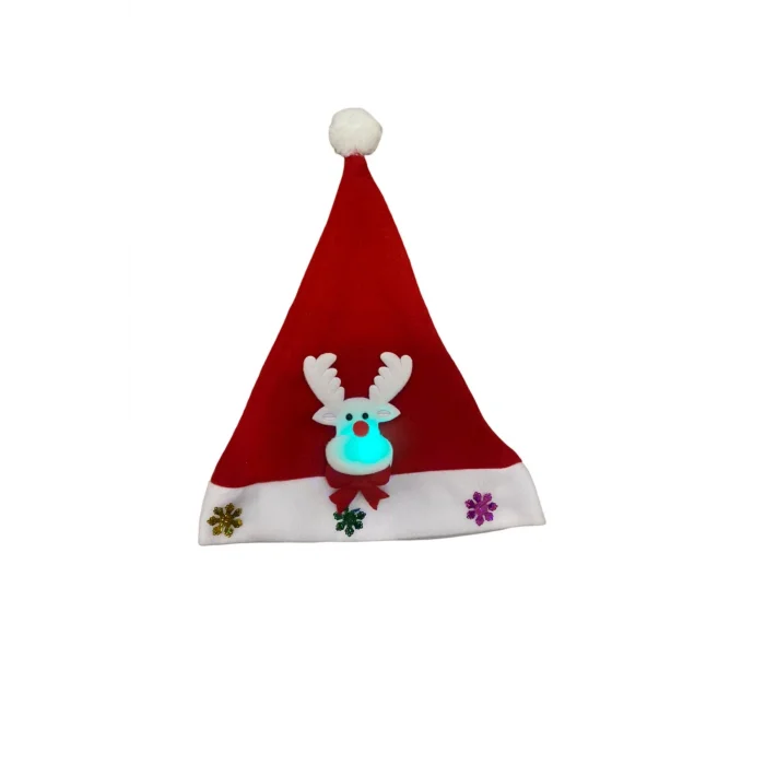 Genel Ürün Işıklı Yeni Yıl Şapkası Yetişkin