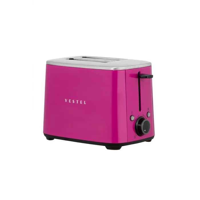 Genel Ürün Retro Pembe Ekmek Kızartma Makinesi