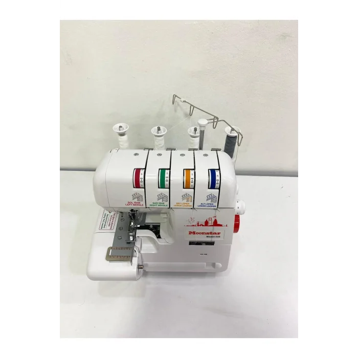 Genel Ürün Moonstar 320 Ev Tipi 3 - 4 İplik Overlok Dikiş Makinesi