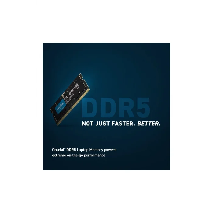 Genel Ürün 32GB (2x16GB) 5600MHz DDR5 CL46 Notebook Ram CT2K16G56C46S5