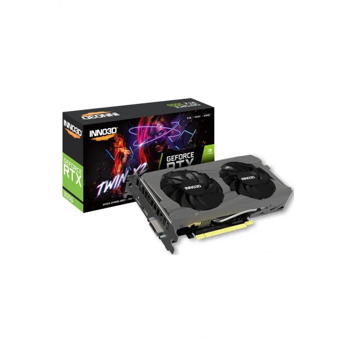 Genel Ürün Nvidia Geforce Rtx3050 Twin X2 8gb 128bit Gddr6 Ekran Kartı N30502-08d6-1711va41