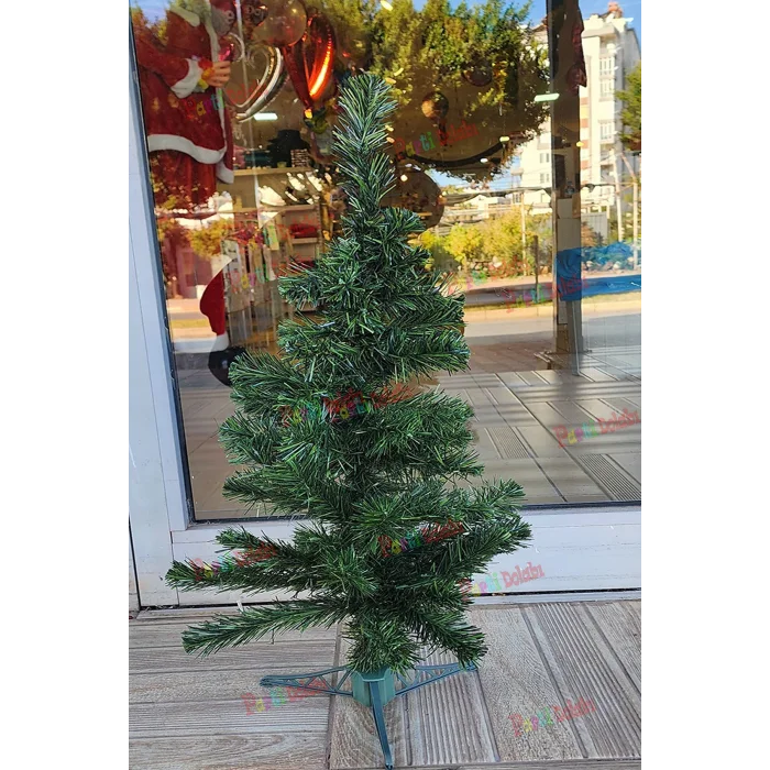 Genel Ürün 60 cm Yılbaşı Çam Ağaç Seti ve Yılbaşı Süsleri Paketi , Yılbaşı Işığı, Kar Spreyi