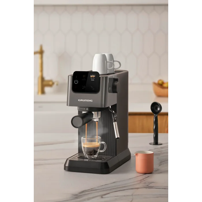 Genel Ürün Delisia Coffee KSM 4330 Süt Köpürtücülü Manuel Espresso Makinesi