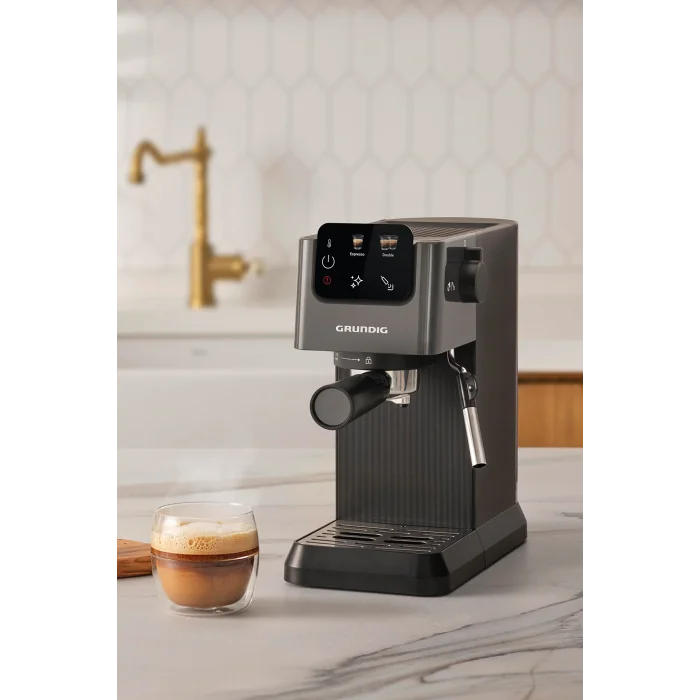 Genel Ürün Delisia Coffee KSM 4330 Süt Köpürtücülü Manuel Espresso Makinesi