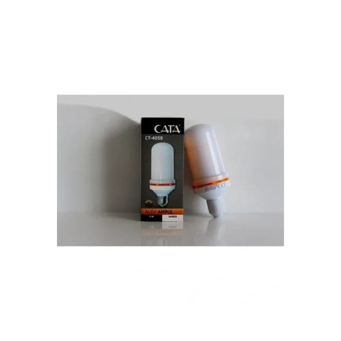 Genel Ürün Ct-4059 Üç Fonksiyonlu Led Alev Ampul E27 Amber