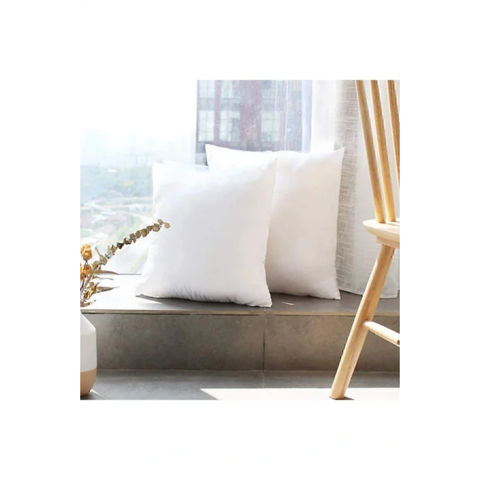 Genel Ürün 2 Adet Ultra Dolgun Kare Kırlent Iç Yastık - 7 Farklı ticaretjet sünger Parçacık Dolgu Vakum Ambalaj