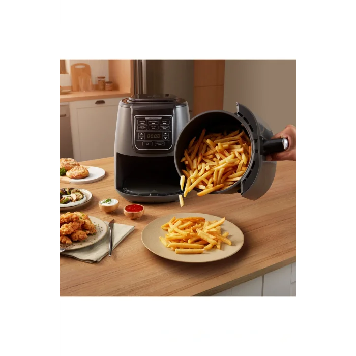Genel Ürün 2 in 1 XL 4 Kişilik Çok Amaçlı Airfryer - Közleme, Fırın/Izgara, Isıtma, Ev Yoğurdu