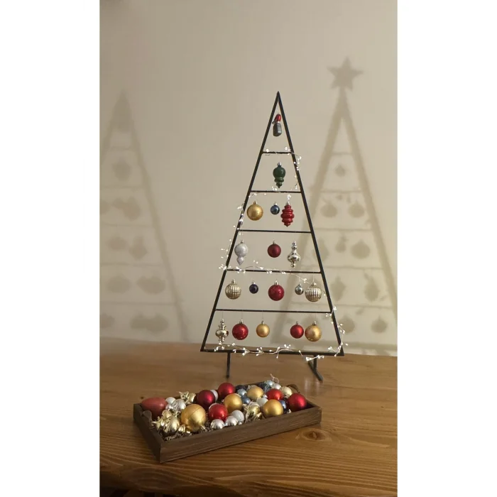 Genel Ürün Dekoratif Metal Çam Ağacı