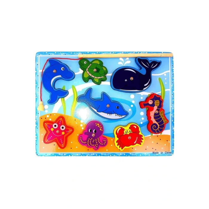 Genel Ürün Eğitici Mıknatıslı Balık Tutma Oyunu