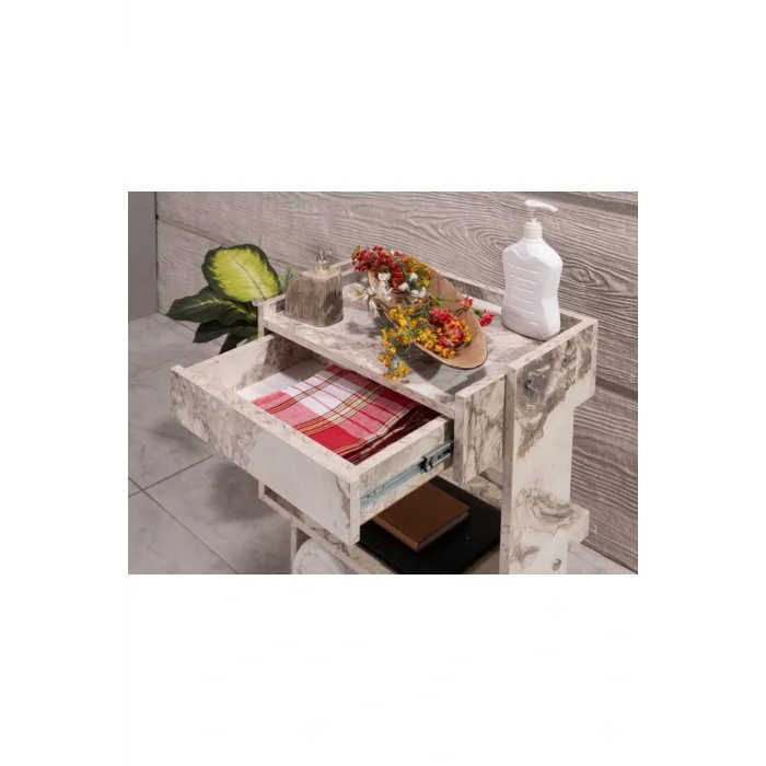 Genel Ürün Natura Tek Çekmeceli Setup ve Cihaz Taşıma Sehpası-Efes | LaborTech-4056