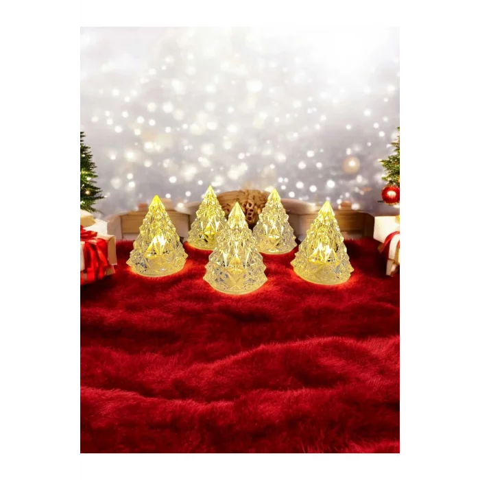 Genel Ürün Yılbaşı Temalı Çam Ağacı Işık 2li