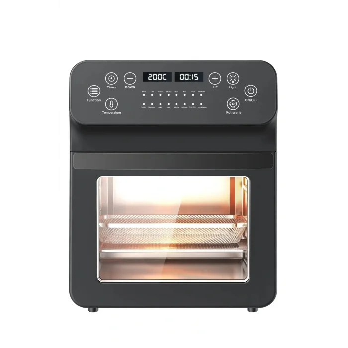 Genel Ürün MaxFry 15L Akıllı Yağsız Fritöz Kızartma, Fırınlama, Kurutucu Bir Arada, Programlanabilir Airfryer