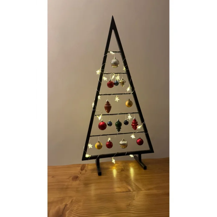 Genel Ürün Dekoratif Metal Çam Ağacı