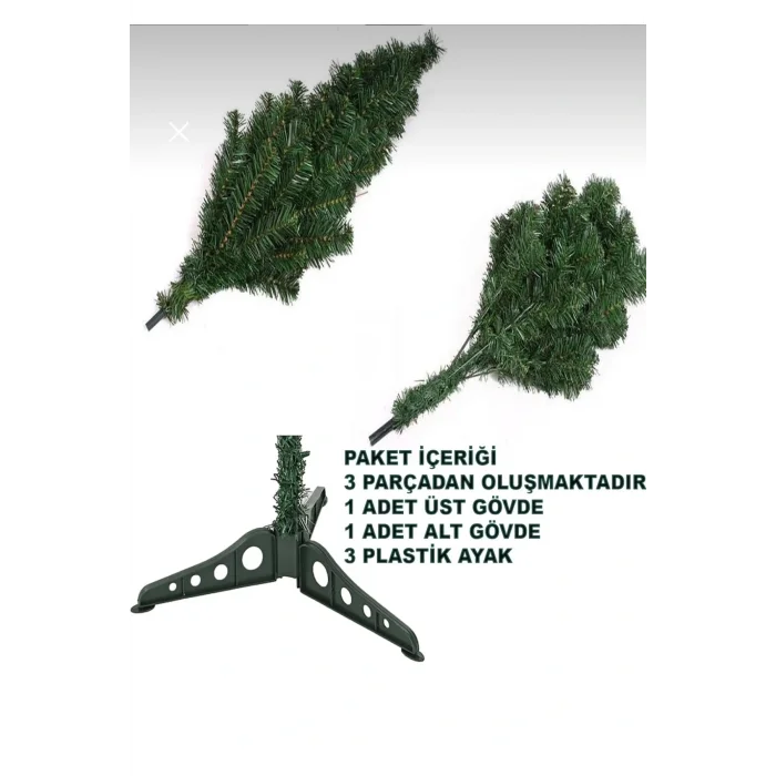 Genel Ürün Yılbaşı Çam Ağacı 150 CM Plastik Ayaklı