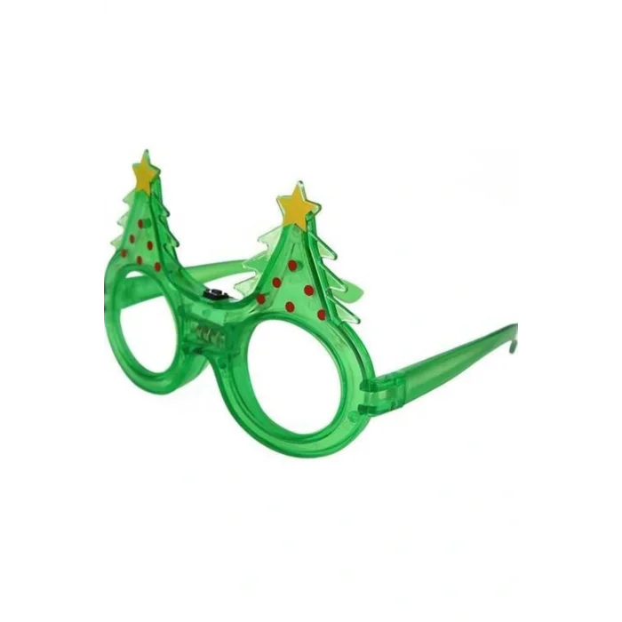 Genel Ürün Yılbaşı led ışıklı Parti gözlük çam ağacı