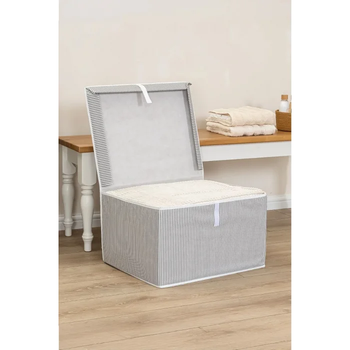 Genel Ürün 3 Adet - Kapaklı Çok Amaçlı ( Çamaşır-saklama-düzenleme Vb.) Hurç, Kutu Mini 40x30x26