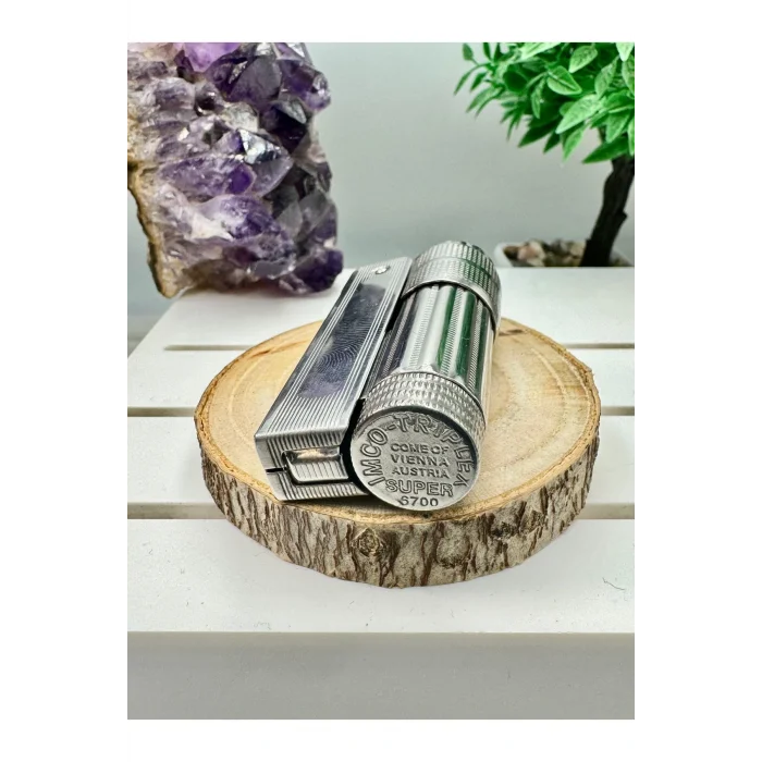 Genel Ürün Orijinal İmco Paslanmaz Çelik Muhtar Silver Çakmak