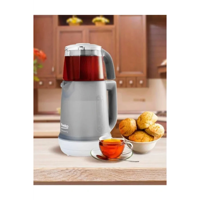 Genel Ürün 2211 Tea Party Çaycı- Cam Demlikli