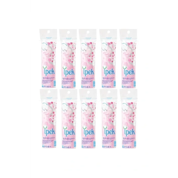 Genel Ürün İpek Disk Makyaj Temizleme Pamuğu 70li X12 Adet