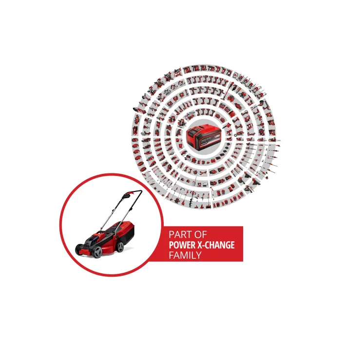 Genel Ürün GE-CM 18/30 Li (1x3,0 Ah), Akülü Çim Biçme Makinesi - 3413155