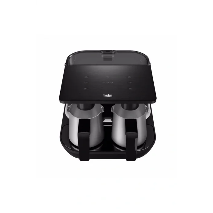 Genel Ürün YENİ Tkm 8961 A Keyf Antrasit Çelik İkili Türk Kahve Makinesi , 6 Fincan + 2 YIL GARANTİ