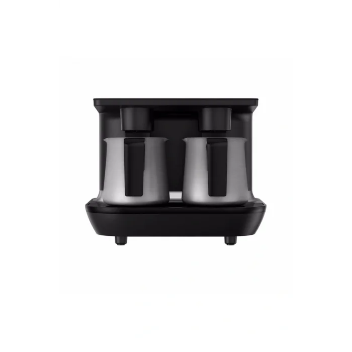 Genel Ürün YENİ Tkm 8961 A Keyf Antrasit Çelik İkili Türk Kahve Makinesi , 6 Fincan + 2 YIL GARANTİ