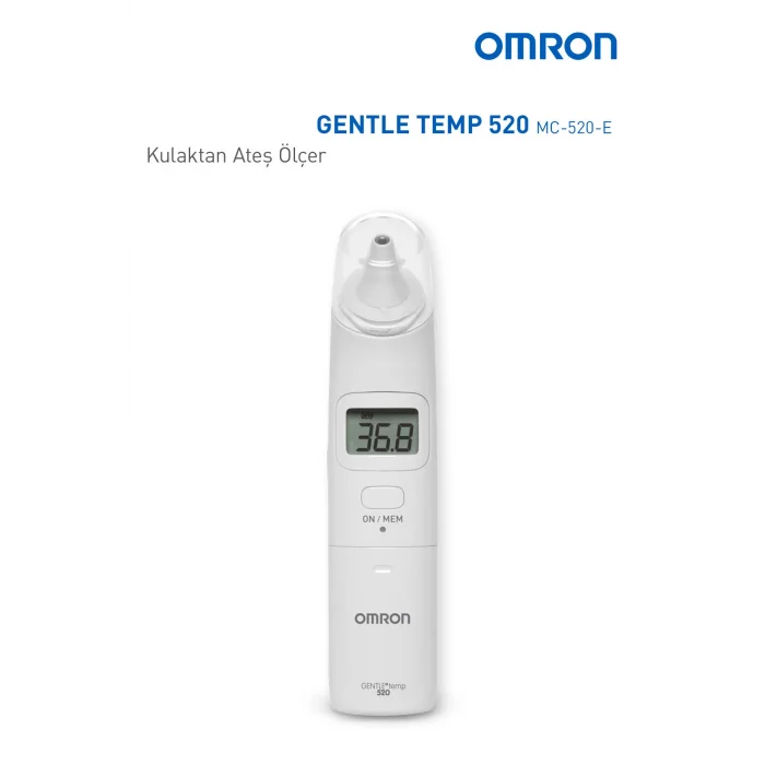 Genel Ürün Gentle Temp 520, Kulaktan 1 Snde Ölçüm Yapan Ateş Ölçer