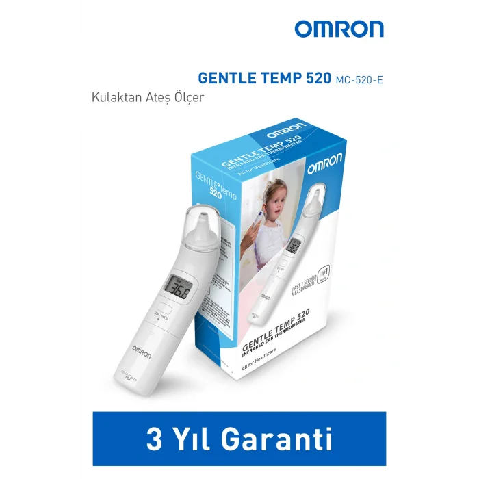 Genel Ürün Gentle Temp 520, Kulaktan 1 Snde Ölçüm Yapan Ateş Ölçer