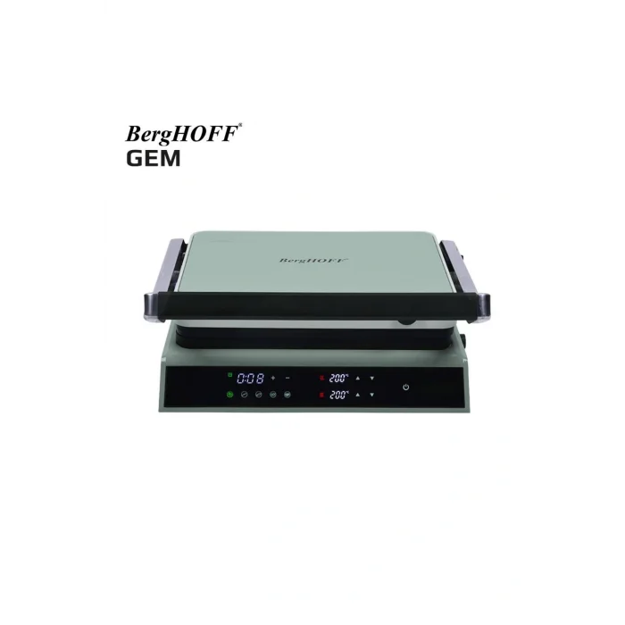 Genel Ürün GEM RETRO  Mint Yeşil Dijital Izgara ve Tost Makinesi