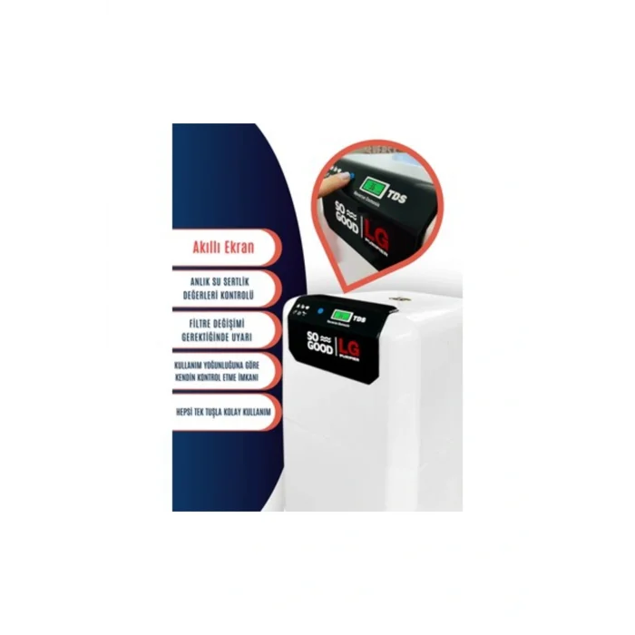 Genel Ürün Dijital Akıllı Su Arıtma Cihazı 10 Aşamalı Ekstra Mineralli Çelik Tanklı