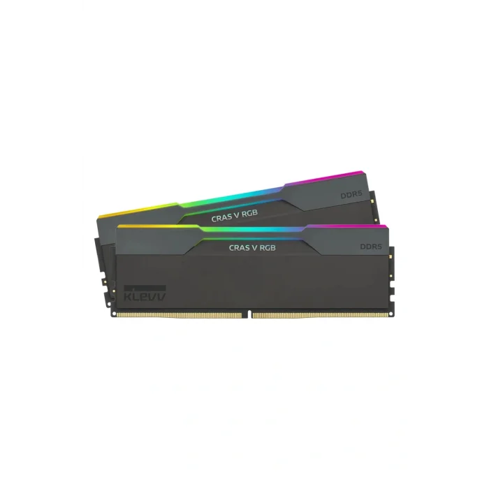 Genel Ürün Cras V RGB 64GB (2x32GB) 6400MHz CL32 INTEL XMP 3.0 – AMD EXPO DDR5 Heatsink Black Ram