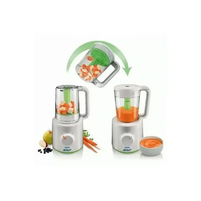 Genel Ürün 2si 1 Arada Buharlı Pişirici Ve Blender Scf870/20