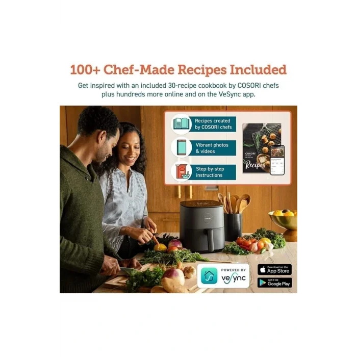 Genel Ürün Xxl 4,7 Lt Kompakt Sıcak Hava Fritözü, Dijital Dokunmatik Ekranlı