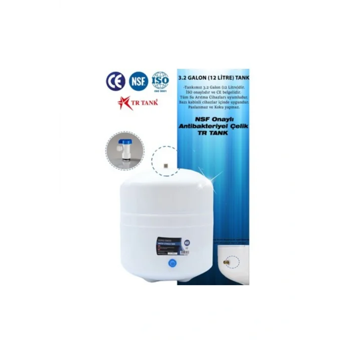 Genel Ürün S-Max 10 Aşamalı 12 Lt Metal Tanklı Süper Sarım Membran Teknolojili Mineralli Su Arıtma Cihazı