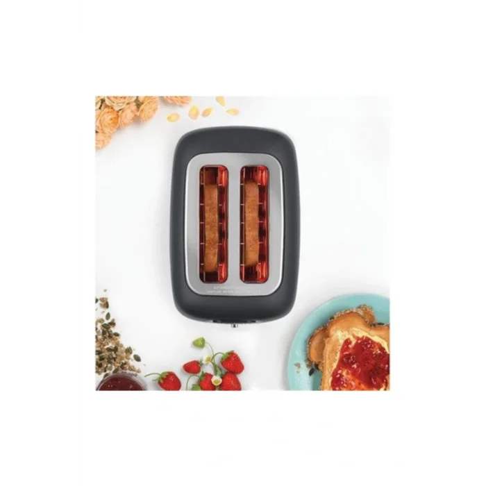 Genel Ürün 26613 Home Ekmek Kızartma 2 Hazneli Gri