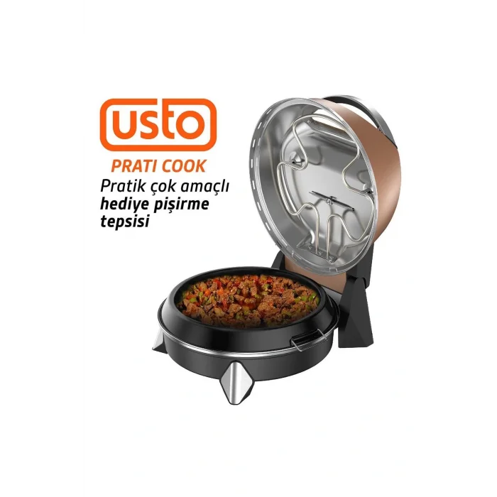 Genel Ürün 2860 Prati Cook Çok Amaçlı Pişirici Bronz