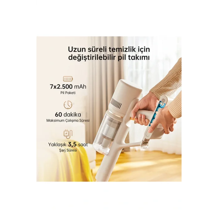 Genel Ürün U20 Dikey Şarjlı Süpürge Hemen Kargo