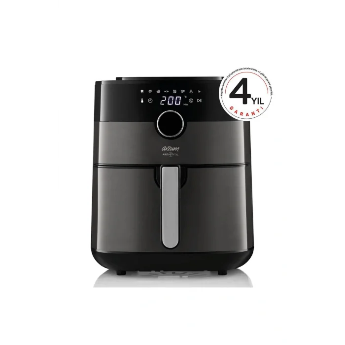 Genel Ürün Airtasty XL 6 Litre  Sıcak Hava Fritözü - Gümüş
