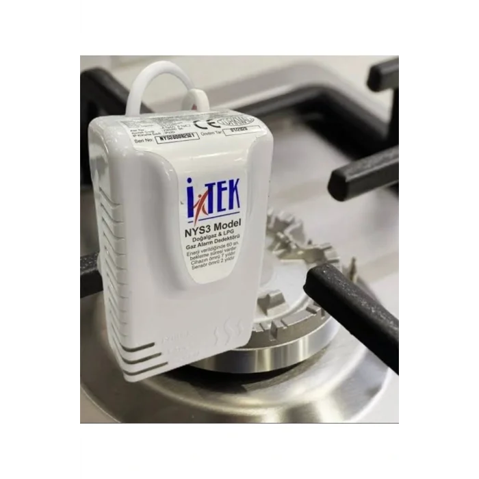 Genel Ürün İTEK NYS3 ALARMLI GAZ DEDEKTÖRÜ