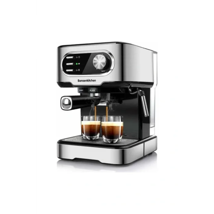 Genel Ürün Espresso Makinesi 15 Bar Cappuccino, Latte Macchiato, Espresso, Paslanmaz Çelik,