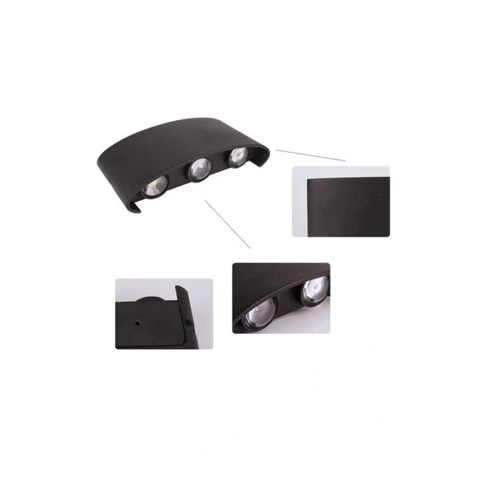 Genel Ürün Ct-8011 Haiti Dış Mekan Modern Led Aplik 12w