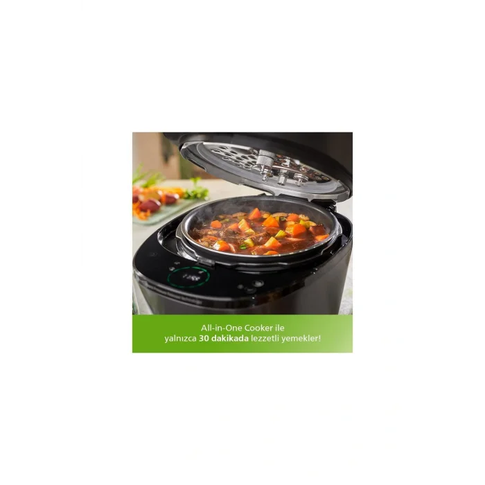 Genel Ürün HD2151/62 Çok Amaçlı Basınçlı Pişirici 5Lt All in One Cooker