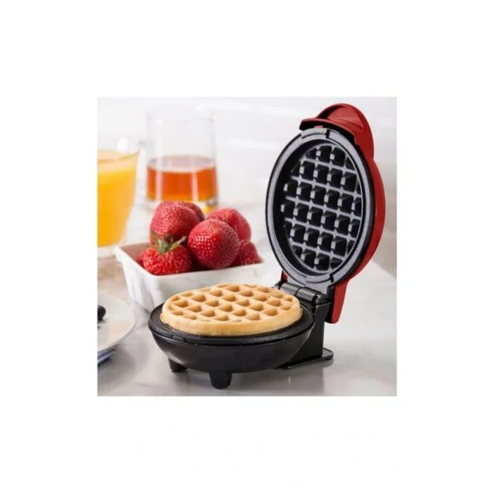 Genel Ürün Mini Waffle Makinesi, Yapışmaz Yüzey, Eşit Isıtma