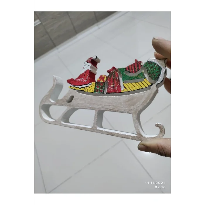 Genel Ürün Ahşap Yılbaşı Christmas Noel Agaci Boyasiz