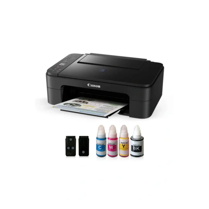 Genel Ürün Pixma Wı-fı Kolay Dolan Tıpalı Kartuşlu 4 Renk Mürekkep Hediyeli Çok Fonksiyonlu Yazıcı