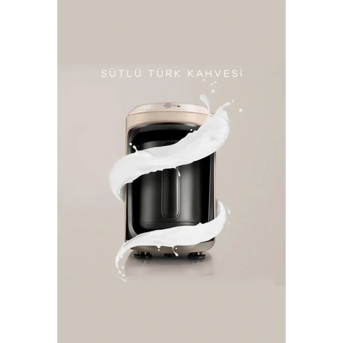 Genel Ürün Hatır Hüps Sütlü Türk Kahve Makinesi Bej