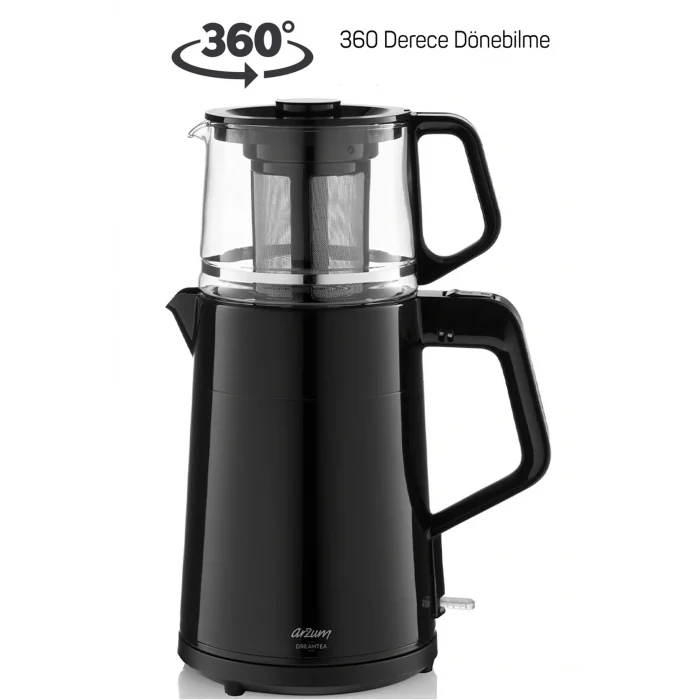 Genel Ürün Dreamtea Çay Makinesi 1650W Siyah - AR3134