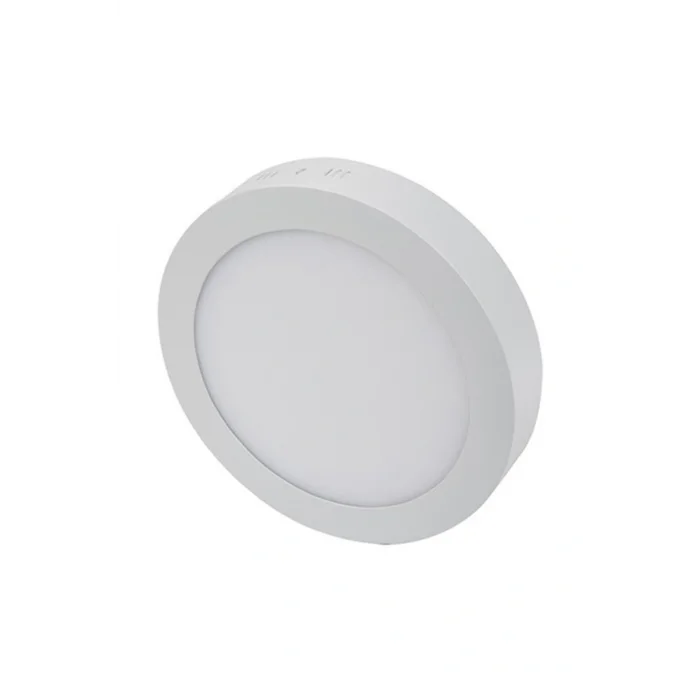 Genel Ürün 30 Watt Panel Led Armatür Sıva Üstü Yuvarlak Ct 5273 Günışığı Sarı Işık 3200k Plastik Kasa