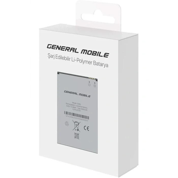 Genel Ürün Gm 8 Go/gm 9 Go/gm 6d Batarya 3500 Mah (GENERAL M TR GARANTİLİ)