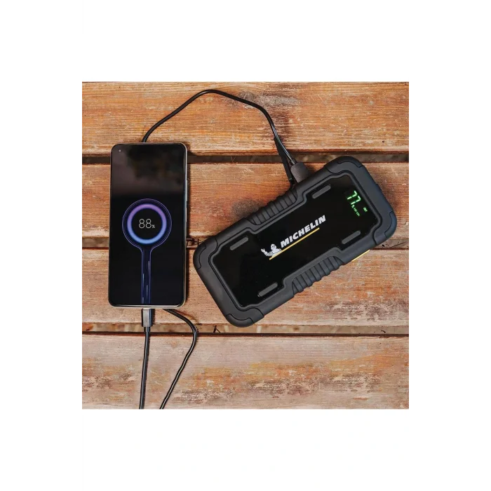 Lamba MJS80 12Volt 1000Amp Lityum Polimer Akü Takviye + Powerbank + Led Lamba